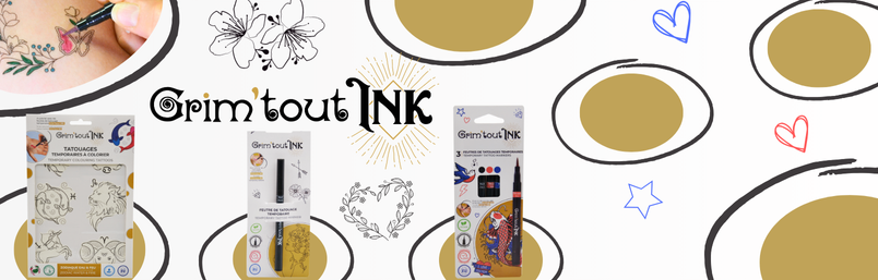 Découvrez notre nouvelle gamme de maquillage pour tatouages temporaires made in Europe