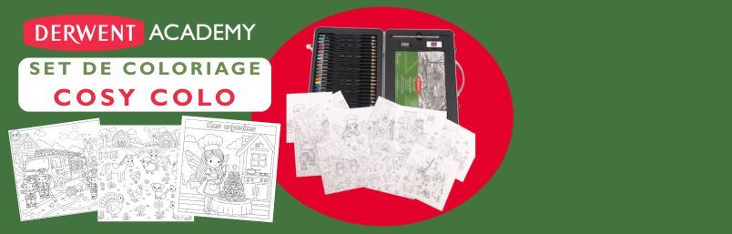Derwent Academy Set de coloriage Cosy Colo