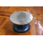 Tournette de table en acier chromé - Diamètre : 18 cm