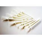 Pack of 10 wide and flexible glue spatulas to be painted