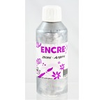 Drawing ink bottle 250 ml - Silver - strong metalic effect