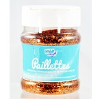 GRAND POT Paillettes  150 gr CUIVRE salière