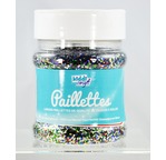 GRAND POT Paillettes  150 gr  MULTIcolourE salière