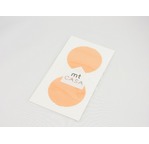 MT CASA SEAL Sticker rond en washirayé orange 10 pcs