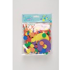 Pack 200 Assorted colours foam heart shapes