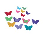 150 formes papillons - feutrine adhésive