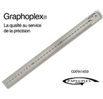 Thick steel ruler - 1mm thick - 24mm - 30cm