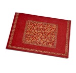 PAPERTREE TAJ Enveloppe 18x15 CD Rouge