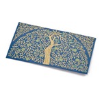 PAPERTREE GAIA Enveloppe Kdo 19*10 Bleu roi