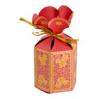 PAPERTREE SAKE Tulip box - Rouge