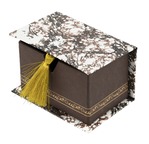 PAPERTREE ELEONORE marron Coffret Cdv 10,5*7