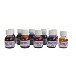 Lot de 10 flacons d'encre 60 ml assortis