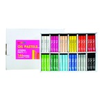 Boîte 144 Pastels à l'huile MUNGYO assortis 11mm (Pack Scol. 12x12 )