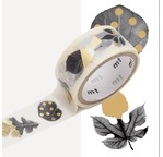 MT FAB métallisé Motif feuilles / leaves NEW AW15