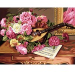 Peinture par N° - Bouquet musical