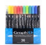 GRAPH'O Set de 36 couleurs