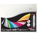 GRAPH'IT BRUSH & EXTRA FINE Set 24 marqueurs - Essential