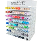 GRAPH'IT BRUSH & EXTRA FINE Coffret 96 marqueurs + présentoir