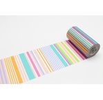 MT CASA MOTIF 10cm multi lignes vives / multi border pastel