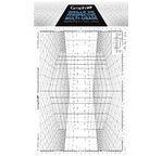 GRAPH'IT Grille de perspective D - Cube en perspective oblique