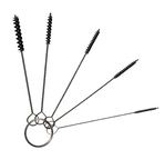 Set de 5 brosses de nettoyage aérographe Sparmax