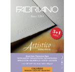 FABRIANO ARTISTICO X WHITE-Feuille 56x76-300 gsm-grain fin-PROMO 3+1