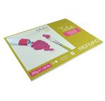 FABRIANO TELA, GRAIN TOILE-Bloc 30x40-300 gsm-10 feuilles