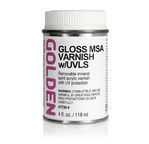 Vernis MSA brillant  119 ml (à base d?essence minérale)