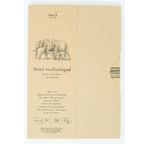 Sketch pad #Authentic Brown in folder