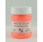 Sable couleur, pot verseur de 250 gr Fluo Orange