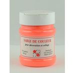 Sable couleur, pot verseur de 250 gr Fluo Orange