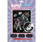 SCRAPER Holographique Kawaii - LICORNE RÊVEUSE