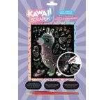 Kawaii holographic artfoil llama