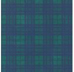 PAPERTREE 50*70 100g TARTAN Vert/bleu