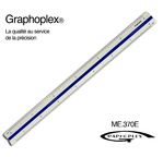 GRAPHOPLEX  transparent reduction rulers - 30 cm; 6 scales 1/20 to 1/100