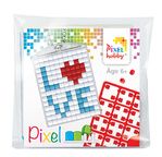 PIXEL Kit créatif porte-clé 4x3cm - Love
