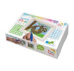 PIXEL Kit créatif tableau avec cadre 14x17cm - Paresseux