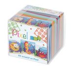 Pixel kubus (3xbasisplaat & 18 matjes) - Zeedieren / Under the sea