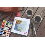 ART & GO Foldable Watercolour palette - 18 colours