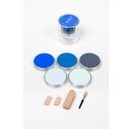 PANPASTEL Set de 5 couleurs + outils - Bleus