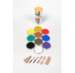 PANPASTEL Set de 10 couleurs + outils  - Basique