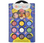 GRIM'TOUT - Face paint 9 colours palette - CARNIVAL