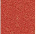 PAPERTREE PAPER 50*70 cm 100 g HANAMI  RED/GOLD