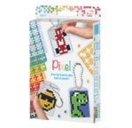 PIXEL Kit créatif 3 porte-clés + livret 38 modèles - Fun