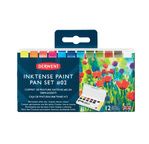 Derwent Inktense Paint Pan Travel Set Palette #02 NEW