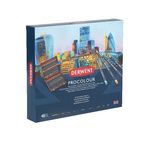 DERWENT - PROCOLOUR - coffret bois 48 crayons de couleur