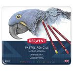 DERWENT - CRAYON PASTEL - boîte métal 24 crayons