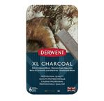 DERWENT - XL CHARCOAL - boîte 6 blocs fusain teinté aquarellable