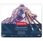 Derwent Coloursoft tin of 24