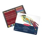 DERWENT - Collection CRAYON PASTEL - boîte métal 24 crayons